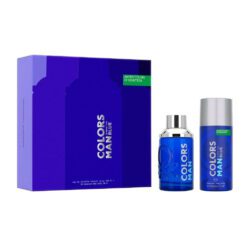 COFRE COLORS BLUE MAN EDT X 100 ML + DEO