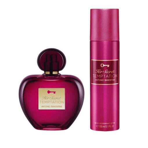 COFRE HER SECRET TEMPTATON EDT X 80 ML + DEO - Imagen 2
