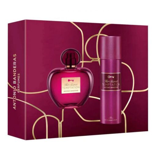 COFRE HER SECRET TEMPTATON EDT X 80 ML + DEO - Imagen 3