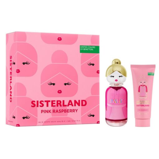 COFRE SISTERLAND PINK RASPBERRY EDT X 80 ML + BODY LOTION