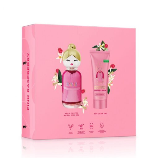 COFRE SISTERLAND PINK RASPBERRY EDT X 80 ML + BODY LOTION - Imagen 3