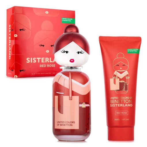 COFRE SISTERLAND RED ROSE EDT X 80 ML + BODY LOTION - Imagen 2