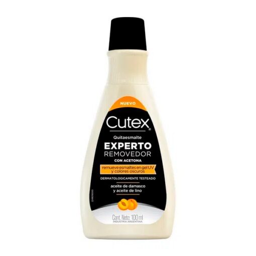 QUITAESMALTE EXPERTO REMOVEDOR X 100 ML