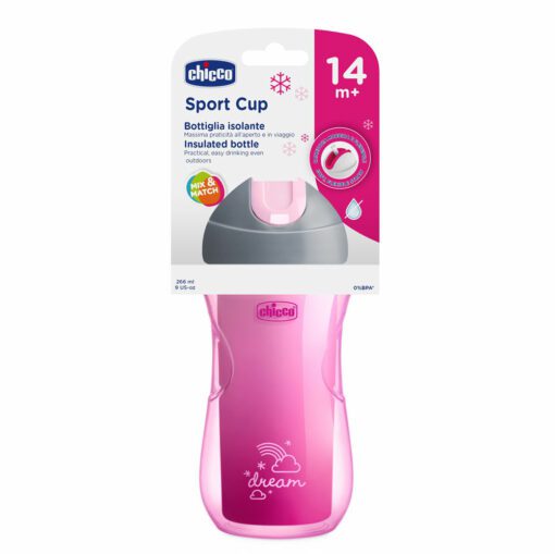 VASO SPORT CUP 14M+ ROSA