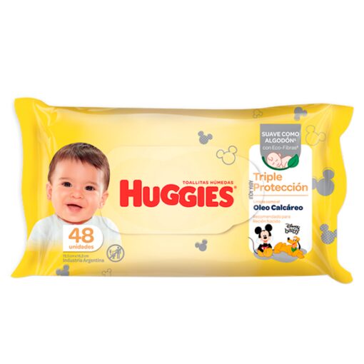 TRIPLE PROTECCIÓN ÓLEO TOALLITAS HÚMEDAS X 48 U