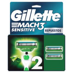 GILLETTE MACH3 SENSITIVE REPUESTO X 2 U