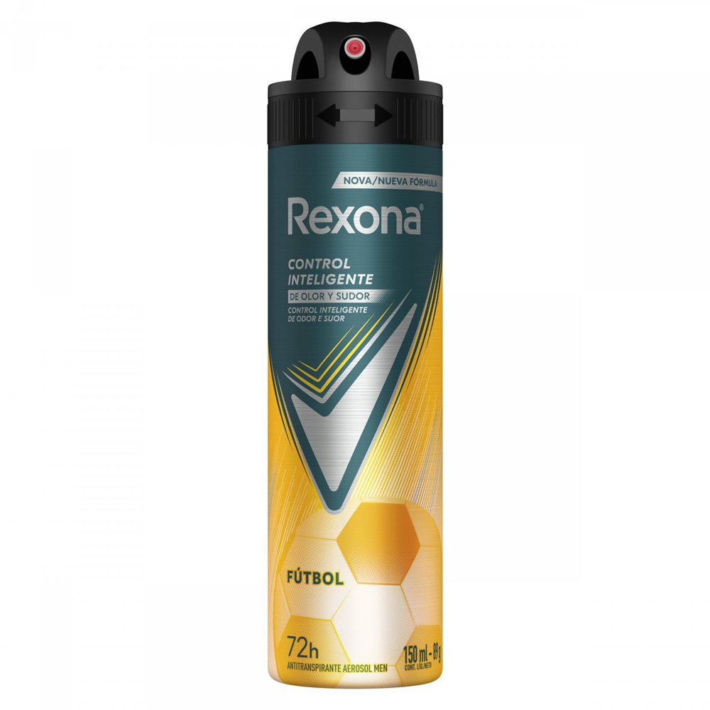 REXONA MEN FÚTBOL FANATICS ANTITRANSPIRANTE X 150 ML