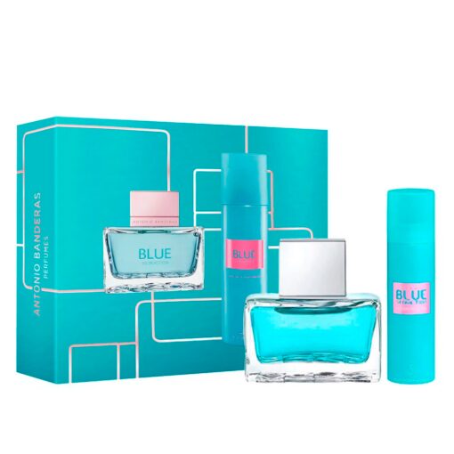 COFRE BLUE SEDUCTION WOMAN EDT X 80 ML + DEO - Imagen 4