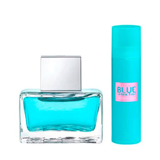 COFRE BLUE SEDUCTION WOMAN EDT X 80 ML + DEO - Imagen 2