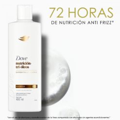 NUTRICIÓN+TRI-ÓLEOS SHAMPOO X 400 ML - Imagen 5