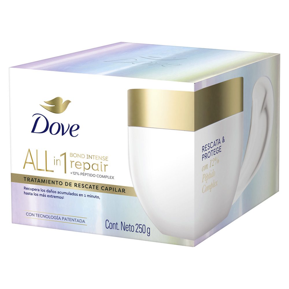 MÁSCARA DE TRATAMIENTO DOVE BOND INTENSE REPAIR X 250 G - Imagen 12