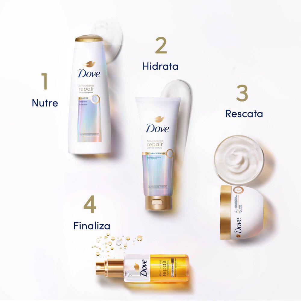 MÁSCARA DE TRATAMIENTO DOVE BOND INTENSE REPAIR X 250 G - Imagen 10