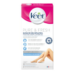 BANDAS DEPILATORIAS PURE & FRESH CORPORAL X 12 U