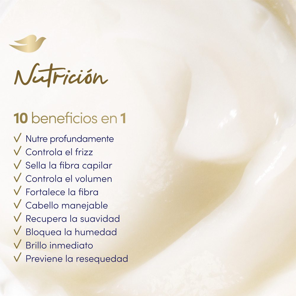 MÁSCARA DE TRATAMIENTO DOVE ÓLEO NUTRICIÓN ULTRA CUIDADO X 300 G - Imagen 4