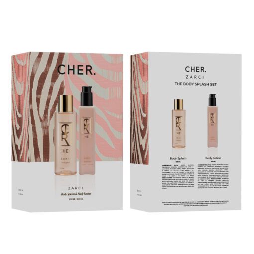 SET ZARCI BODY SPLASH X 200 ML + BODY LOTION X 200 ML