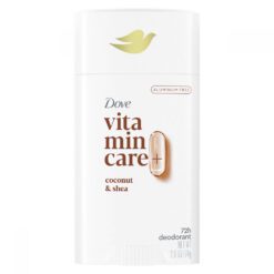 DOVE VITAMIN CARE COCONUT & SHEA DESODORANTE BARRA X 74 G