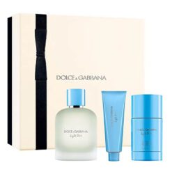 COFRE LIGHT BLUE POUR HOMME EDT X 100 ML + SHOWER GEL + DEO
