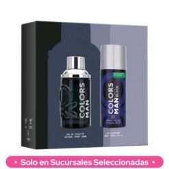 COFRE COLORS BLACK MAN EDT X 100 ML + DEO