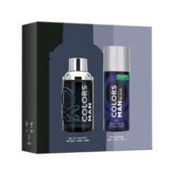 COFRE COLORS BLACK MAN EDT X 100 ML + DEO
