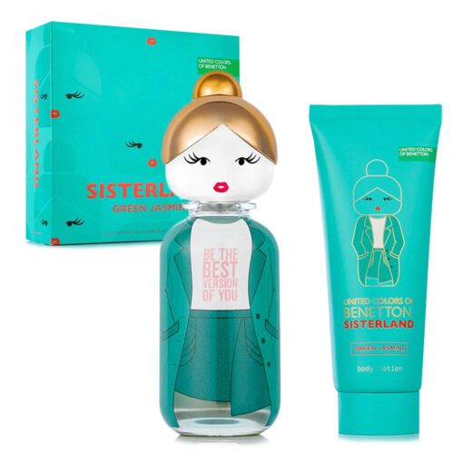 COFRE SISTERLAND GREEN JASMINE EDT X 80 ML + BODY LOTION - Imagen 2