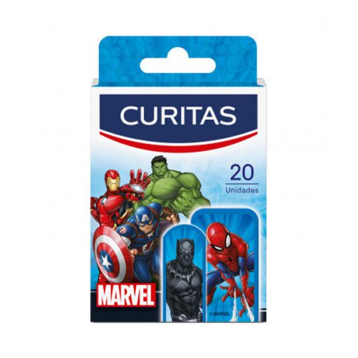 CURITAS APÓSITO ADHESIVO AVENGERS MARVEL X 20 U