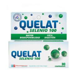 QUELAT SELENIO 100 COMPRIMIDOS X 30