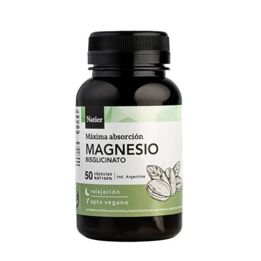 MAGNESIO BISGLICINATO CÁPSULAS X 50