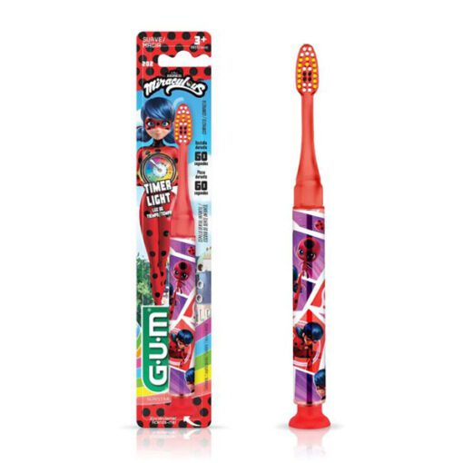 MIRACULOUS LADYBUG CON LUZ CEPILLO DENTAL - Imagen 2