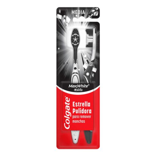 MAX WHITE CARBÓN CEPILLO DENTAL X 2 U
