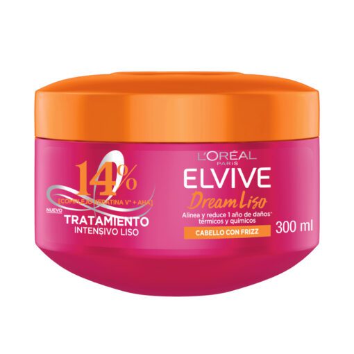 ELVIVE DREAM LISO KERATINA MÁSCARA CAPILAR X 300 ML