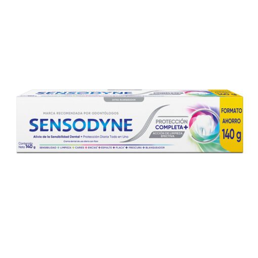 SENSODYNE PROTECCIÓN COMPLETA CREMA DENTAL X 140 G