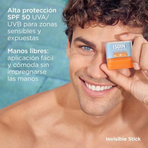 FOTOPROTECTOR FPS50 INVISIBLE STICK X 10 G - Imagen 4