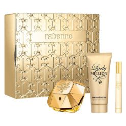 COFRE LADY MILLION EDP X 80 ML + BODY LOTION + MINITALLA