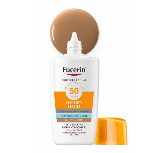 SUN FACE FPS50 HYDRO FLUID TONO MEDIO X 50 ML - Imagen 2