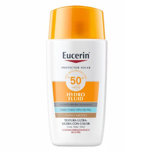 SUN FACE FPS50 HYDRO FLUID TONO MEDIO X 50 ML
