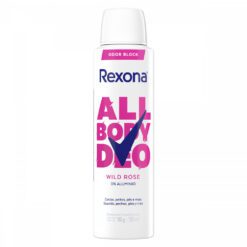 REXONA ALL BODY WILD ROSE ANTITRANSPIRANTE AEROSOL X 150 ML