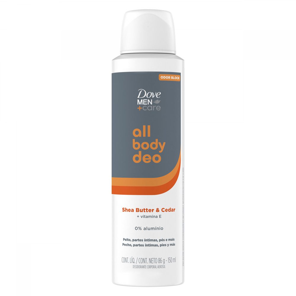 DOVE ALL BODY SHEA BUTTER & CEDAR ANTITRANSPIRANTE AEROSOL X 150 ML
