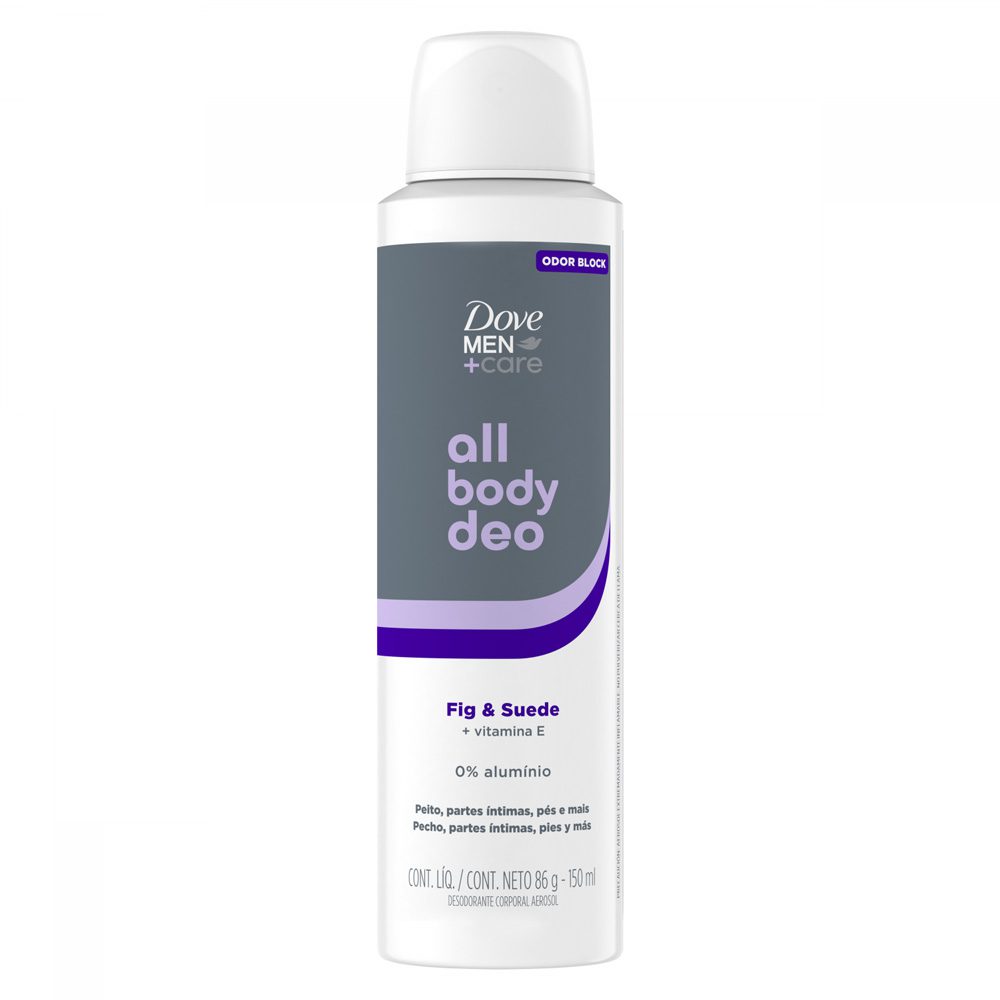 DOVE ALL BODY FIG & SUEDE ANTITRANSPIRANTE AEROSOL X 150 ML