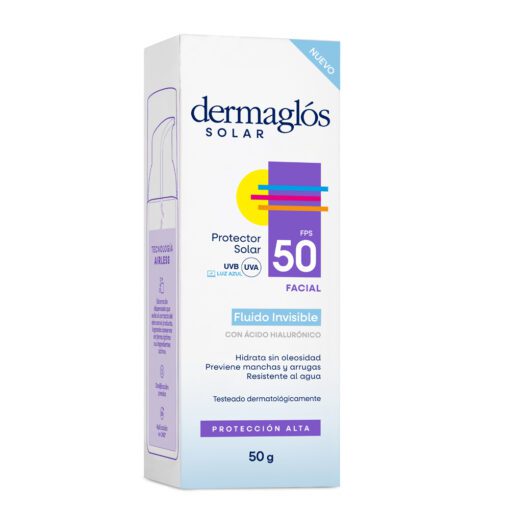 SOLAR FPS50 FACIAL FLUIDO SIN COLOR EMULSIÓN X 50 G - Imagen 2