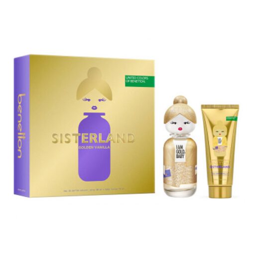 COFRE SISTERLAND GOLDEN VANILLA EDP X 80 ML + BODY LOTION