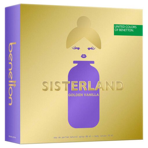 COFRE SISTERLAND GOLDEN VANILLA EDP X 80 ML + BODY LOTION - Imagen 3