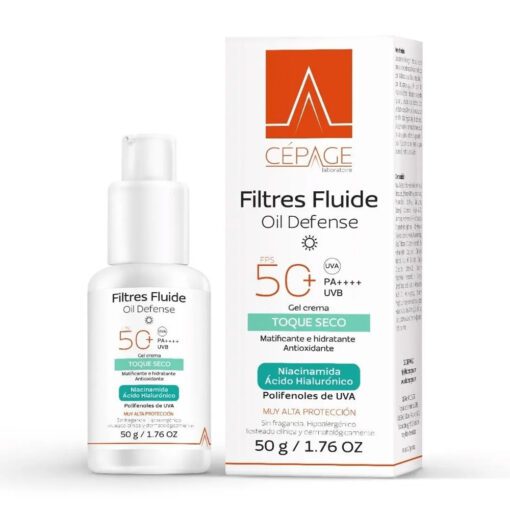 FILTRES FPS50+ OIL DEFENSE FLUIDO X 50 G - Imagen 3