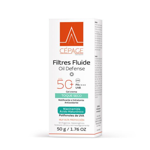 FILTRES FPS50+ OIL DEFENSE FLUIDO X 50 G - Imagen 2