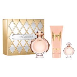 COFRE OLYMPEA EDP X 80 ML + MINITALLA + BODY LOTION