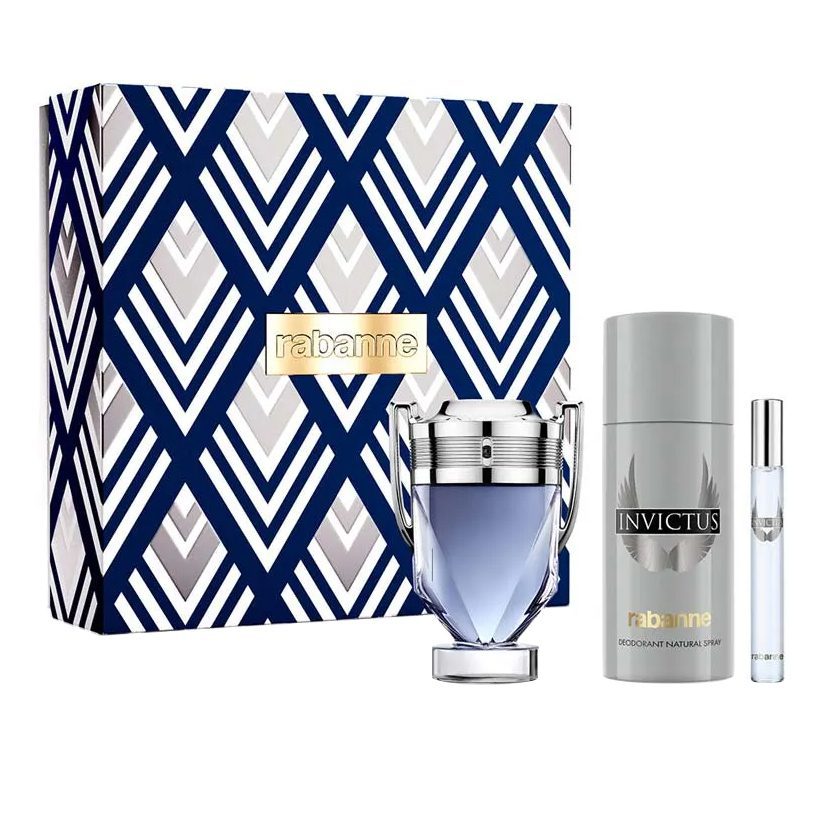 COFRE INVICTUS EDT X 100 ML + DEO + MINITALLA