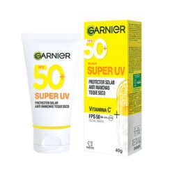 GARNIER SOLAR FPS50+ SUPER UV ANTI MANCHAS TOQUE SECO X 40 ML