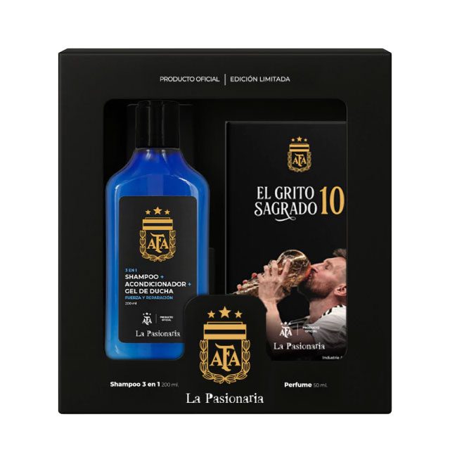 COFRE EL GRITO SAGRADO 10 PERFUME X 50 ML + SHAMPOO X 200 ML
