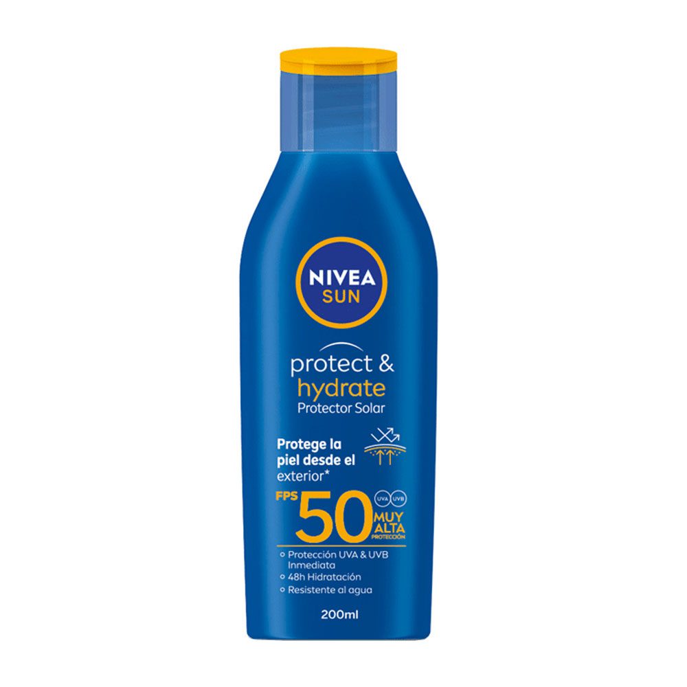 NIVEA SUN FPS50+ HYDRATE EMULSIÓN X 200 ML