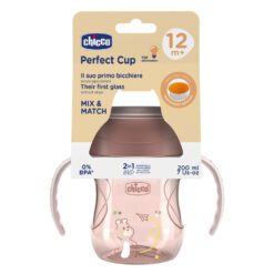 VASO PERFECT CUP 12M+ X 200 ML ROSA