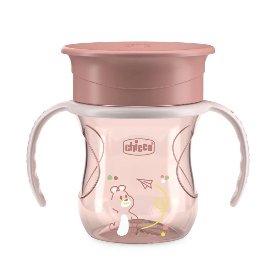 VASO PERFECT CUP 12M+ X 200 ML ROSA - Imagen 2